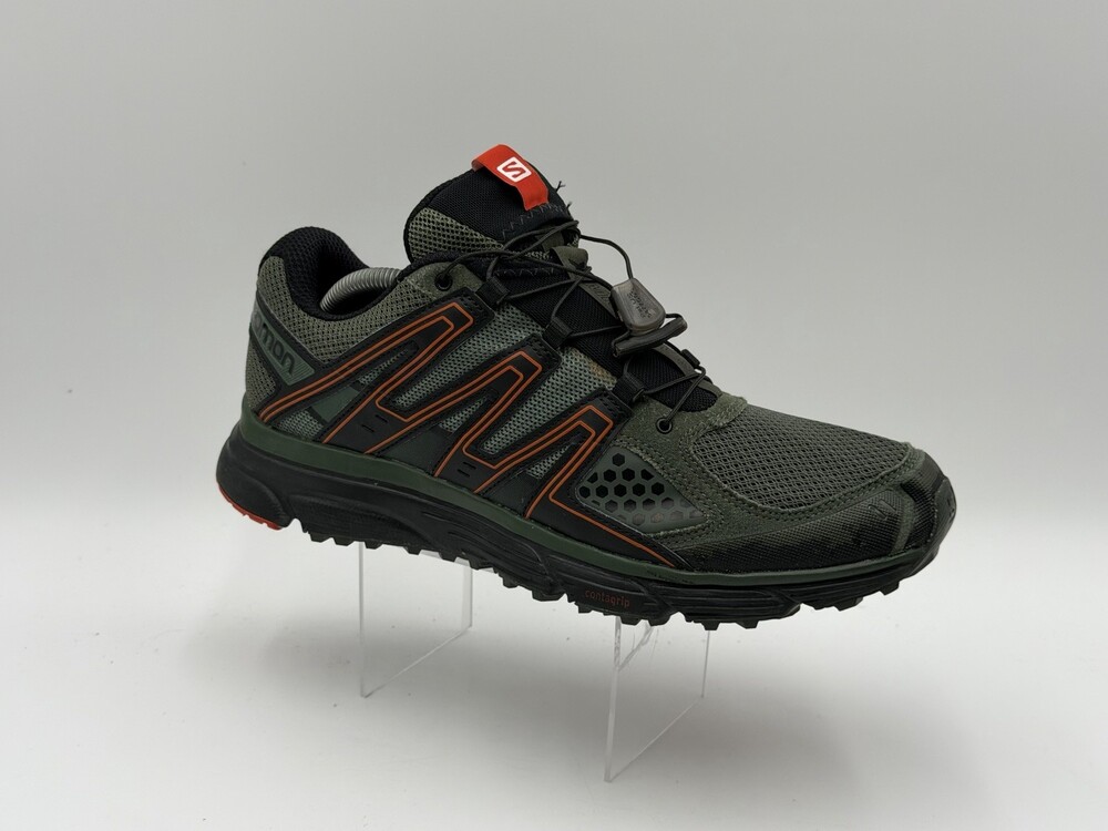 Salomon X Mission 3 Mens Size 10 Sneakers Green Trail Hiking Shoes 379138